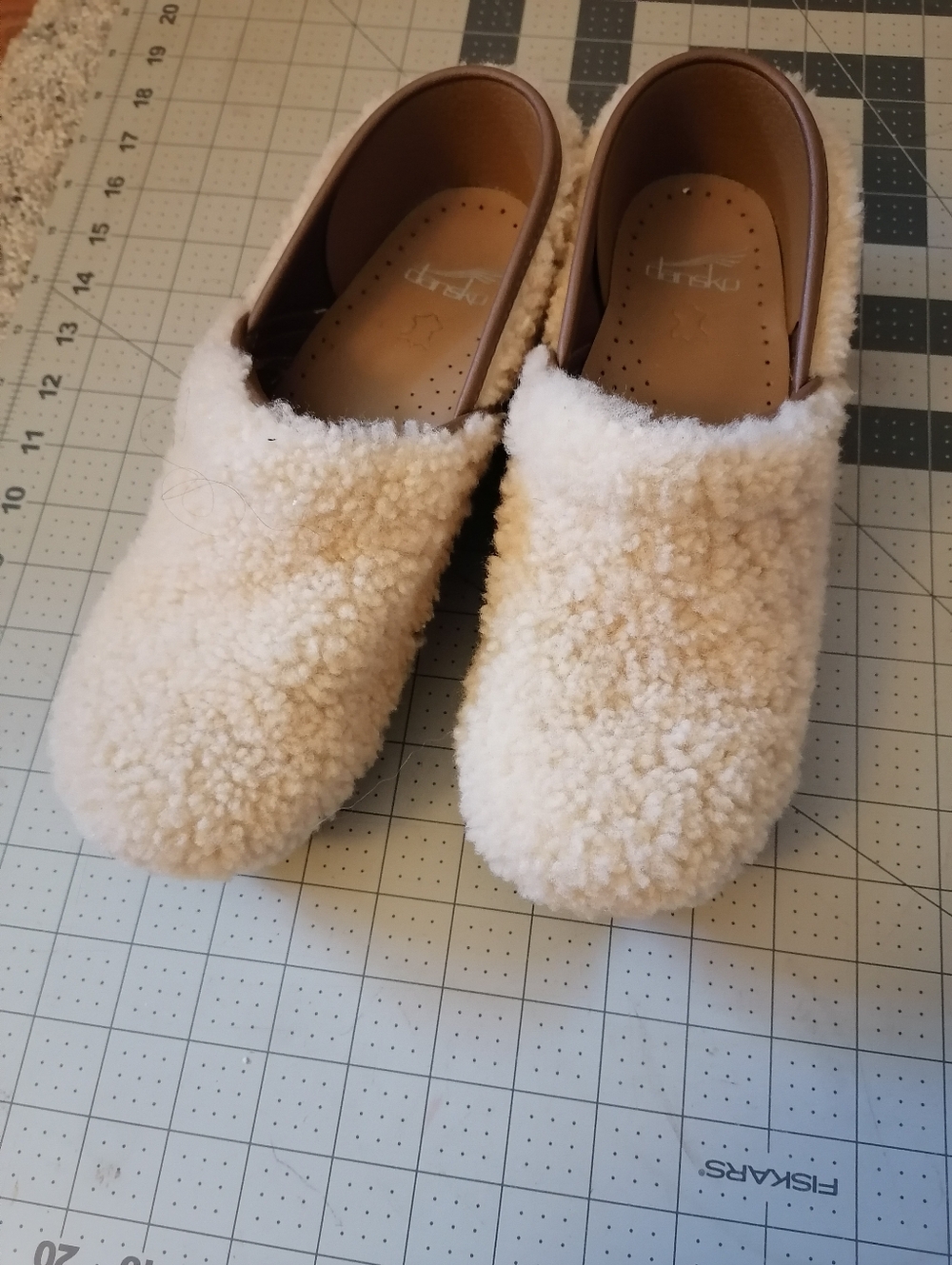 Dansko Sherpa Sheep Sherling Clogs size 38
